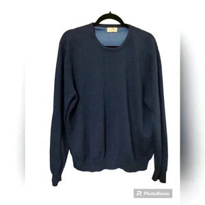 Hickey Freeman cashmere blend crew neck sweater